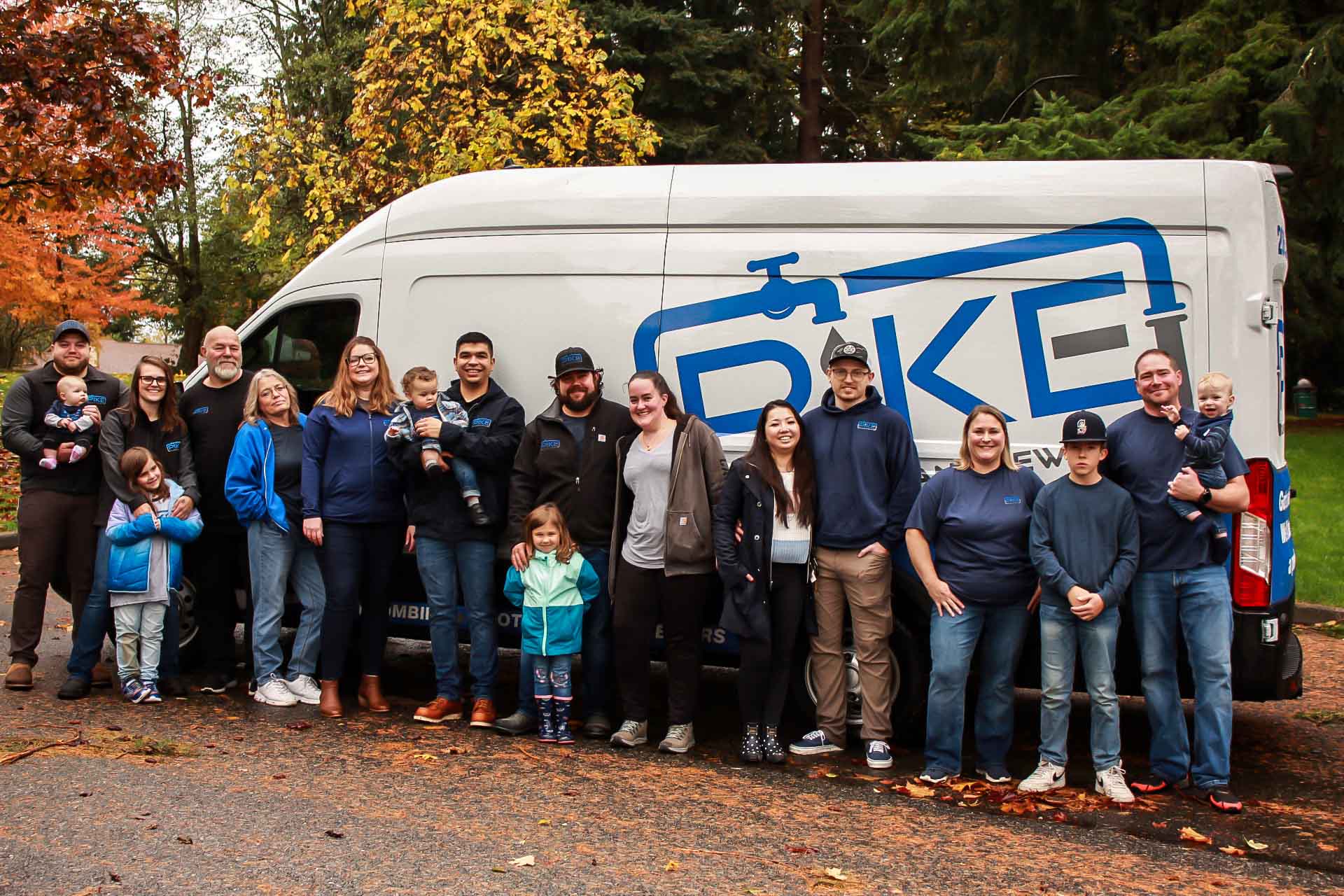 Pike Plumbing & Sewer team on the job