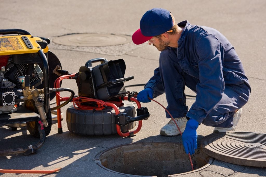 sewer camera inspection