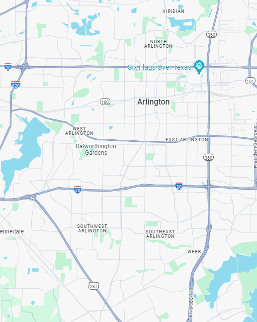 Image of Arlington Washington Map