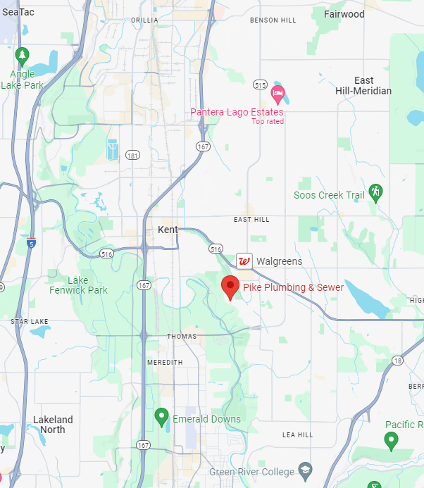 Image of Pike Plumbing & Sewer Kent WA Location