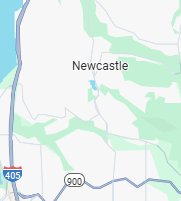 map of Newcastle