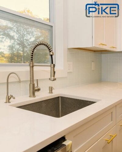 Image of Pike Plumbing Kitchen Sink Installation