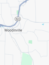 map of Woodinville, WA