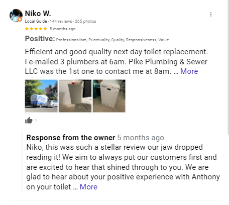 pike plumbing and sewer 5 star plumbing service reviews 1
