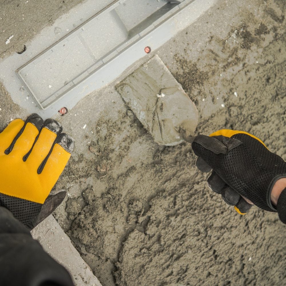 Shower Floor Drain Installation