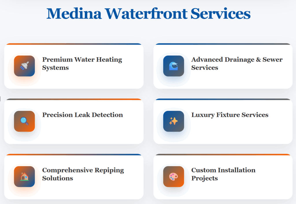 Medina Plumbing Services Graphic